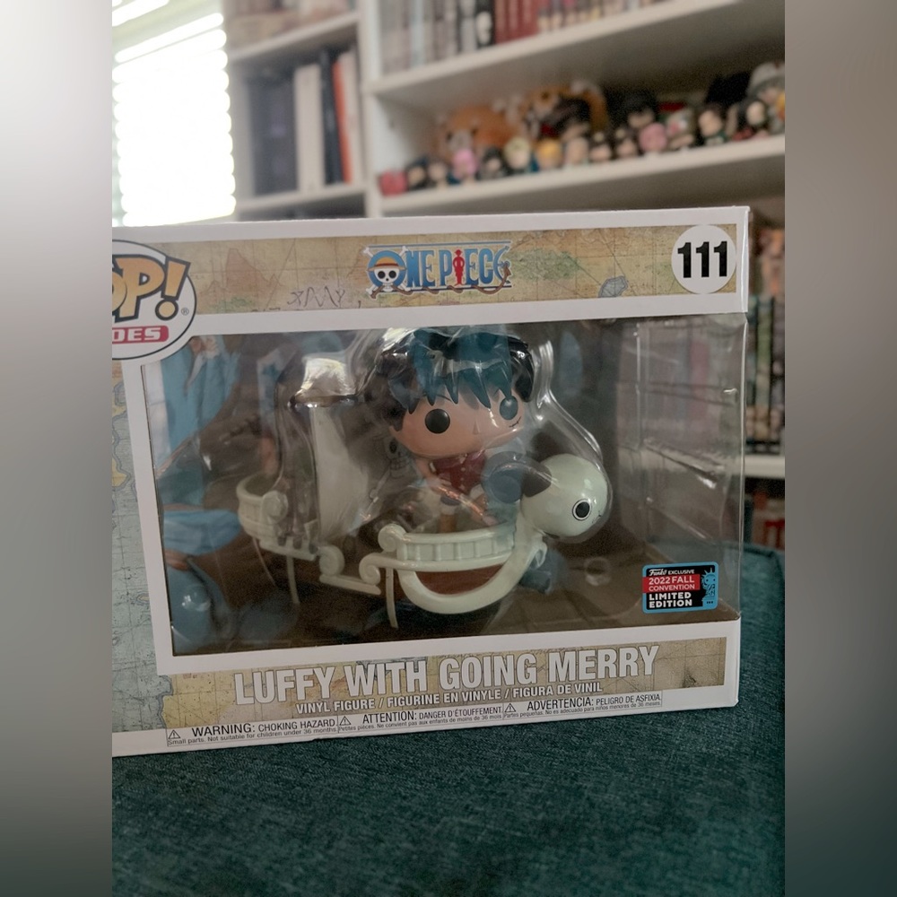 ⭐️⭐️⭐️SOLD⭐️⭐️⭐️Funko Pop One Piece Luffy With Going Merry NYCC shared exclusive